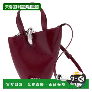 自营Le Petit Bambola - Jacquemus - Leather - Burgundy - red