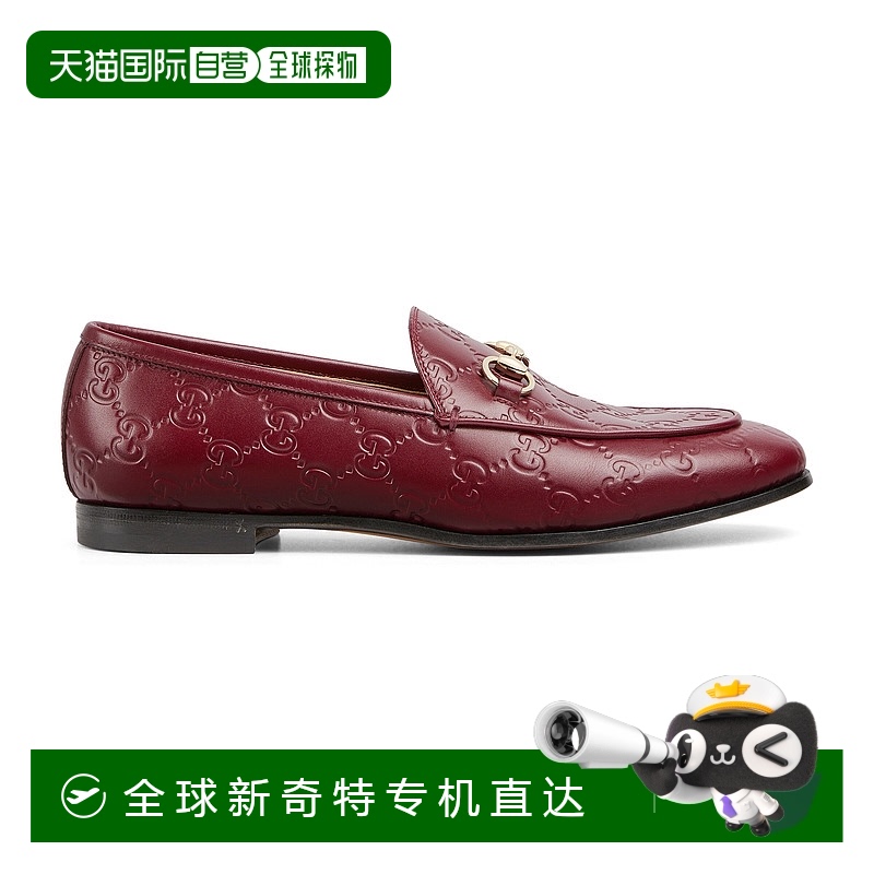 1h可退 香港直邮潮奢 Gucci 古驰 女士 Jordaan系列GG乐福鞋 7860