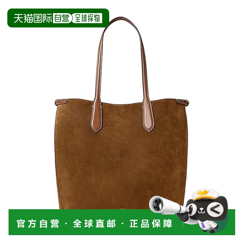 1h可退 【美国直邮】ralph lauren 女士 托特包真皮拉链