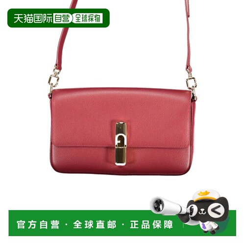 自营Furla Leather Women Women's Handbag - red 美国奥莱直发