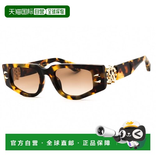 自营roberto cavalliSRC057M 0777 Matte Yellow Havana/Brown Gr