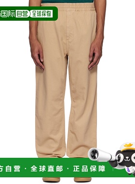 1h可退 香港直邮潮奢 CARHARTT WIP 男士 驼色 Flint 长裤 I02991