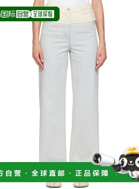 1h可退 香港直邮潮奢 Givenchy 纪梵希 女士 灰白色 & 蓝色 Overs