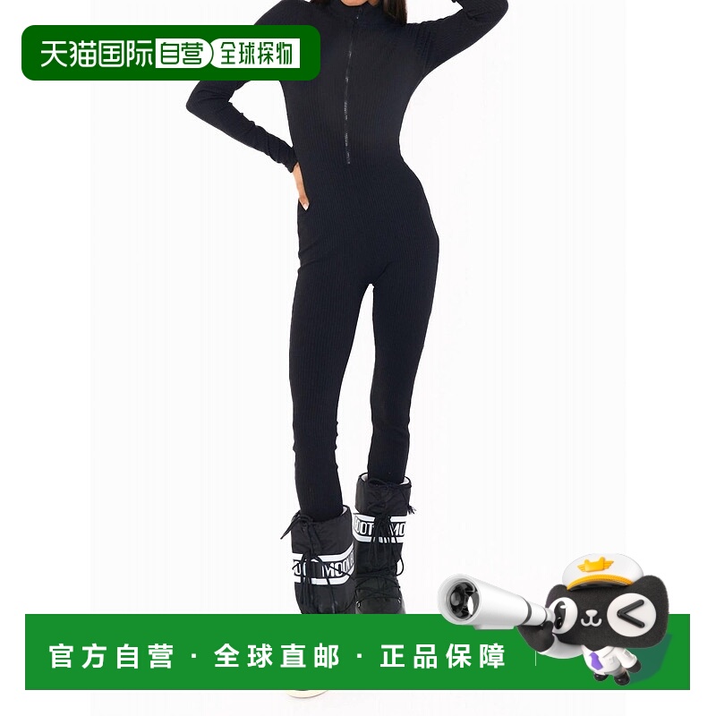 自营show me your mumuLodge Ribbed Onesie In Black - black 美