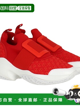 自营 Roger Vivier女式红色运动鞋-红色 美国奥莱直发