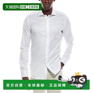 自营Canali Dress Shirt - white 美国奥莱直发