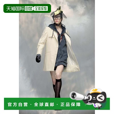 自营Maison Margiela Fibres Women's Coat - white 美国奥莱直发