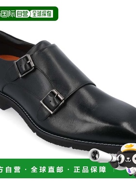 自营Thomas & Vine Artemis Chisel Toe Double Monk Strap - bla