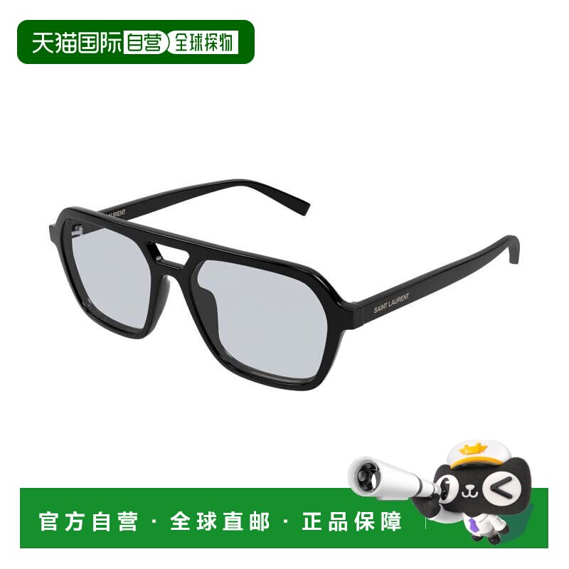 自营saint laurentSl 905超大方形双桥太阳镜-白色 美国奥莱直发
