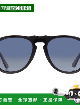 自营Persol Polarized Blue Gradient Pilot Men's Sunglasses PO