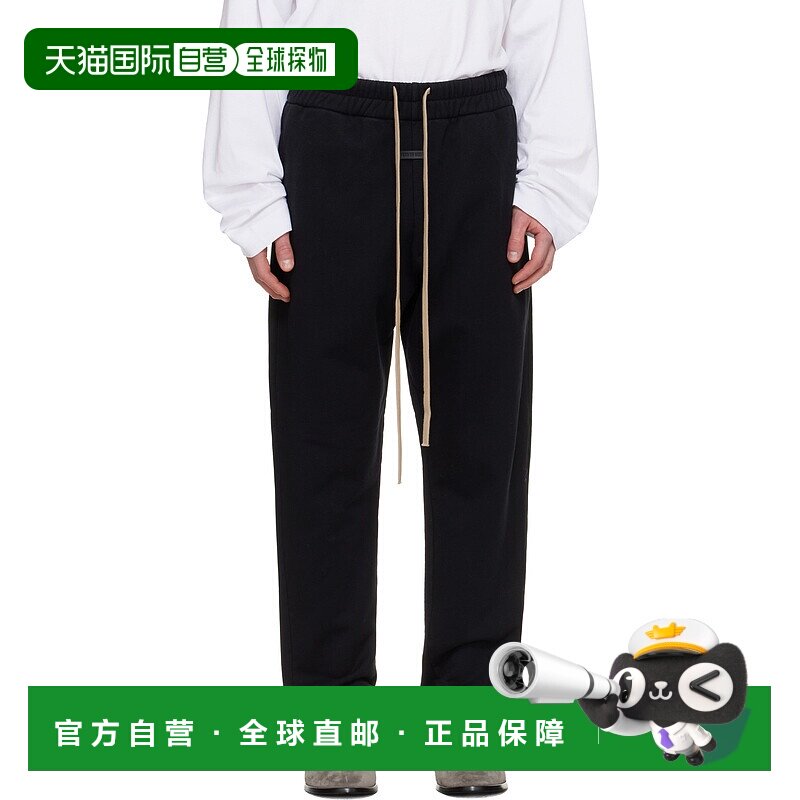 1h可退 香港直邮潮奢 essentials fear of god 男士 黑色 Relaxed