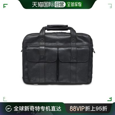 美国直邮Mancini Leather Goods 男士 单肩包肩带公文包钱包真皮