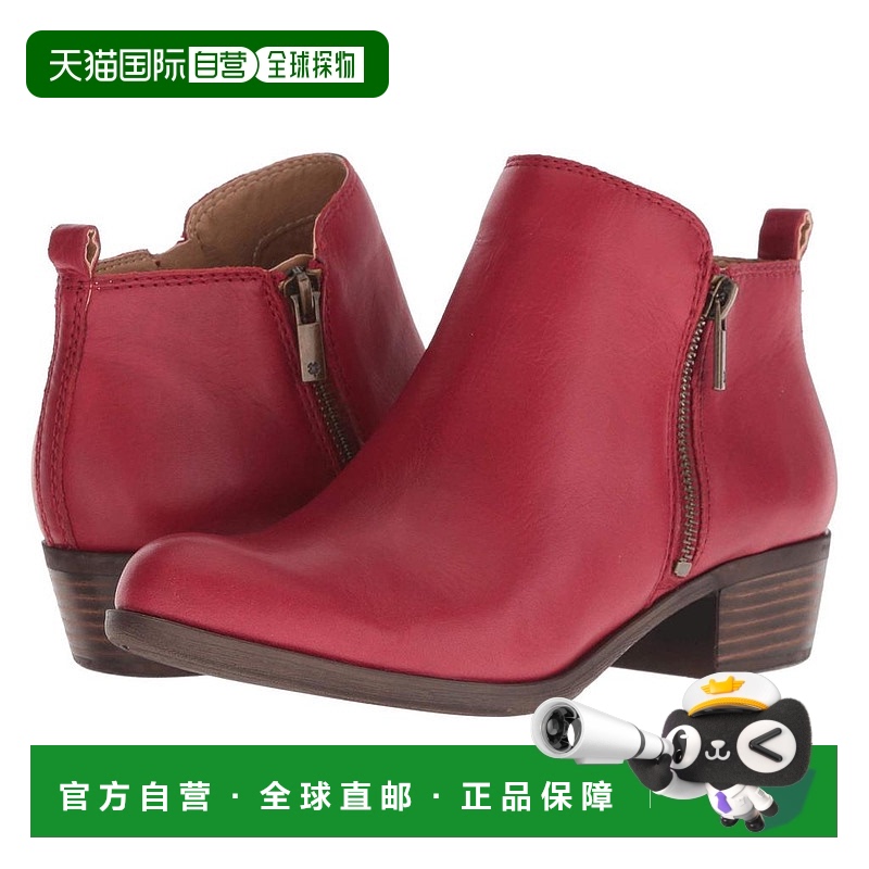 【美国直邮】Lucky Brand Basel 女鞋 时装靴 真皮短靴 杏仁形鞋