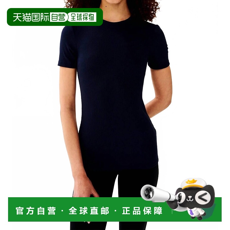 自营 splits59Louise Rib靛蓝色短袖上衣 美国奥莱直发