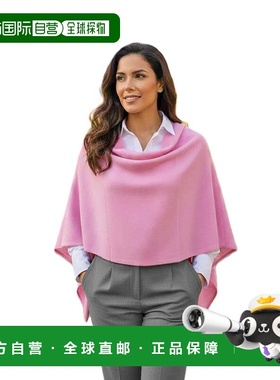 自营in2Cashmere Classic Topper - flamingo 美国奥莱直发