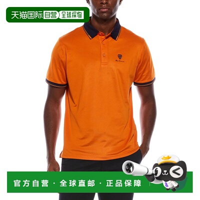 自营Ben Sherman Checker Rib Air Pique运动合身polo衫-黄色 美