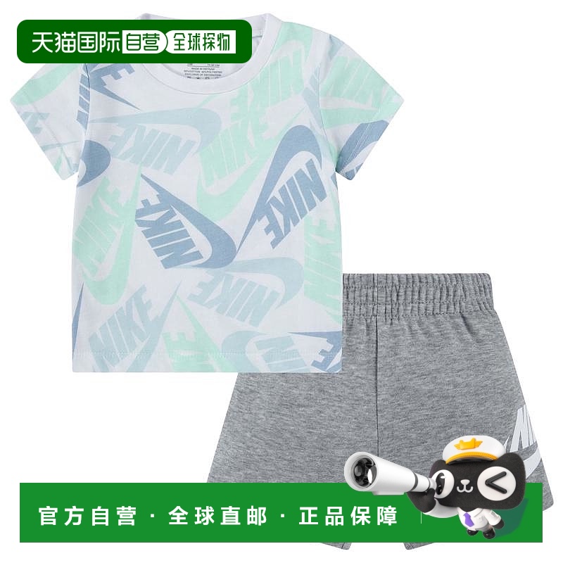 1h可退 【美国直邮】Nike|Nike NSW Futura Toss 两件套短裤套装