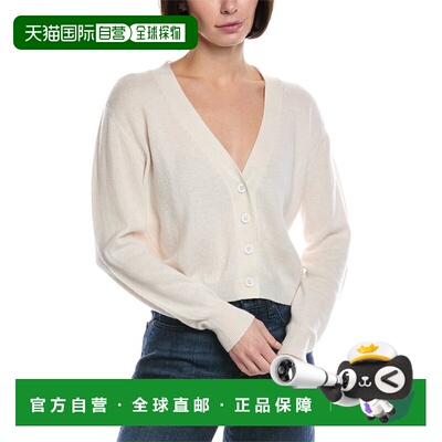 自营Brodie Cashmere Boxy Little Wool & Cashmere-Blend Cardig