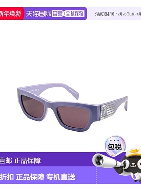 自营 Karl Lagerfeld女式52毫米紫色太阳镜-紫色 美国奥莱直发