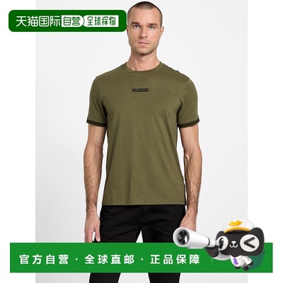 自营guessDaishell Crewneck Tee - dusty sage 美国奥莱直发男装