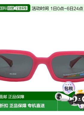 自营Polaroid Polarized Grey Rectangular Ladies Sunglasses PL