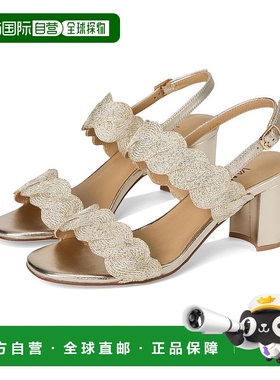 【美国直邮】Vaneli女士时装凉鞋圆头真皮时尚舒适 百搭透气女鞋