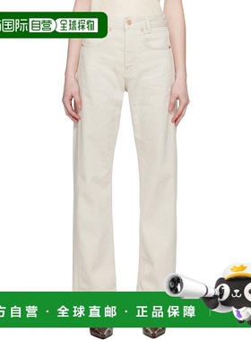 1h可退 香港直邮潮奢 BITE 女士 灰白色 Curved 牛仔裤 119359008