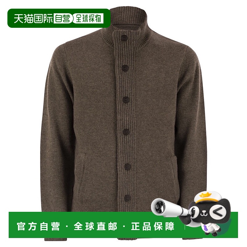自营barbourZip-Up Jumper Patch - grey 美国奥莱直发