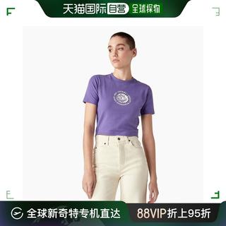 【美国直邮】dickies 女士 上装T恤短袖修身上衣