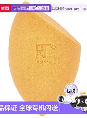 香港直邮Real Techniques美妆工具海绵蛋橙色化妆上妆1块正品