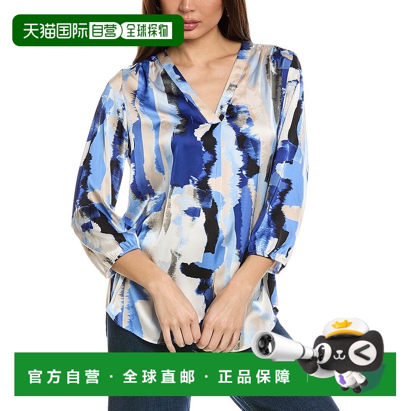 自营 Jones New York Kelly Blouse - white 美国奥莱直发