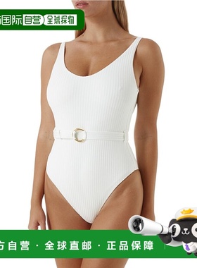 自营Melissa Odabash St Tropez One-Piece - white 美国奥莱直发
