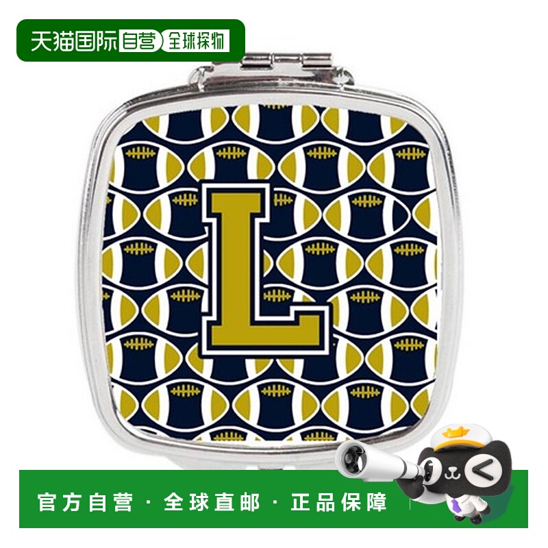 自营 Carolines Treasures CJ1074-LSCM 字母 L 足球蓝色和正品