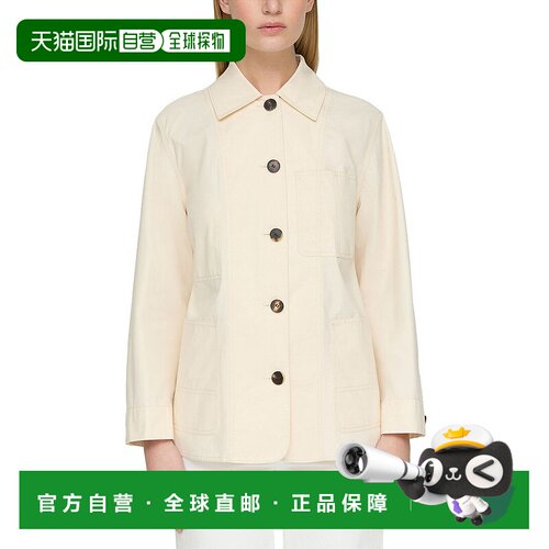 自营Lafayette 148 New York Shirt Jacket - tan 美国奥莱直发