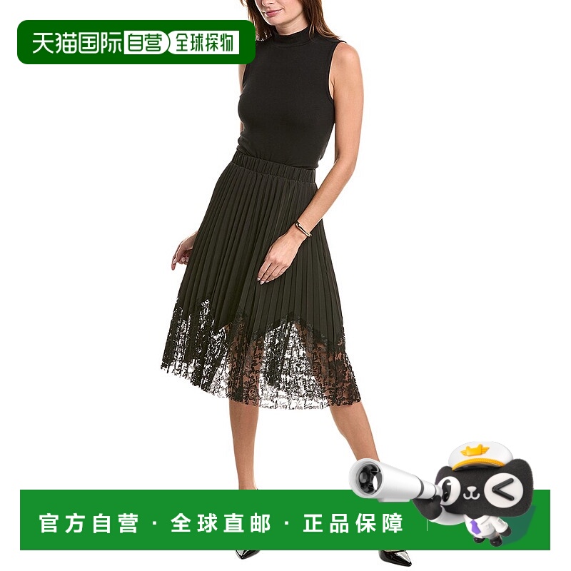 自营Nanette Nanette Lepore Maxi短裙-黑色 美国奥莱直发