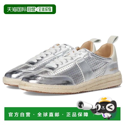 自营Women's Vintage Havana May Sneakers Metallic Silver Leat