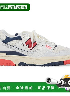 自营 new balance白色550运动鞋-白色 美国奥莱直发