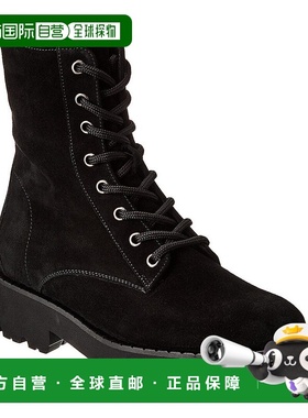 自营Aquatalia Savina防风雨绒面靴-黑色 美国奥莱直发