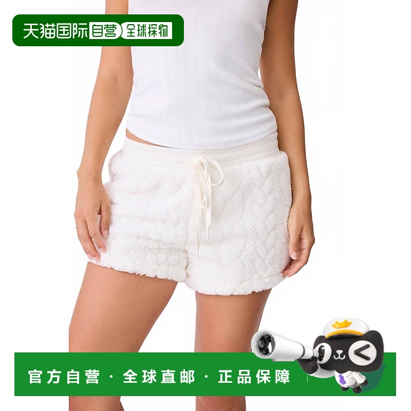 自营pj salvageLets Get Cozy Short In Ivory - ivory 美国奥莱