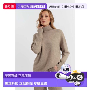 Oatmeal parkerWarm Pure Cashmere Rollne 自营chinti Relaxed