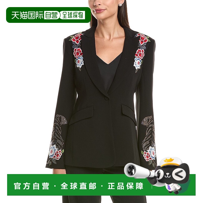 自营cinq a septCinq à Sept Cheyenne Blazer - black 美国奥莱