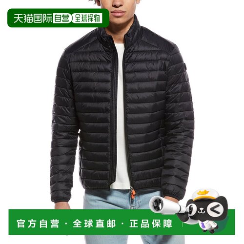自营Save The Duck Alessandro Puffer Jacket - black 美国奥莱