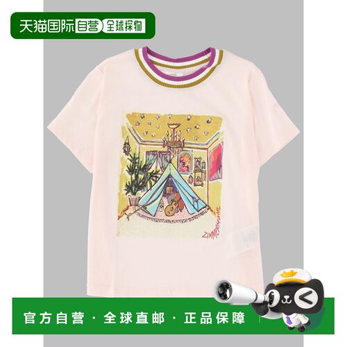 香港直邮ZIMMERMANN T恤 4207TSS251K_BLH
