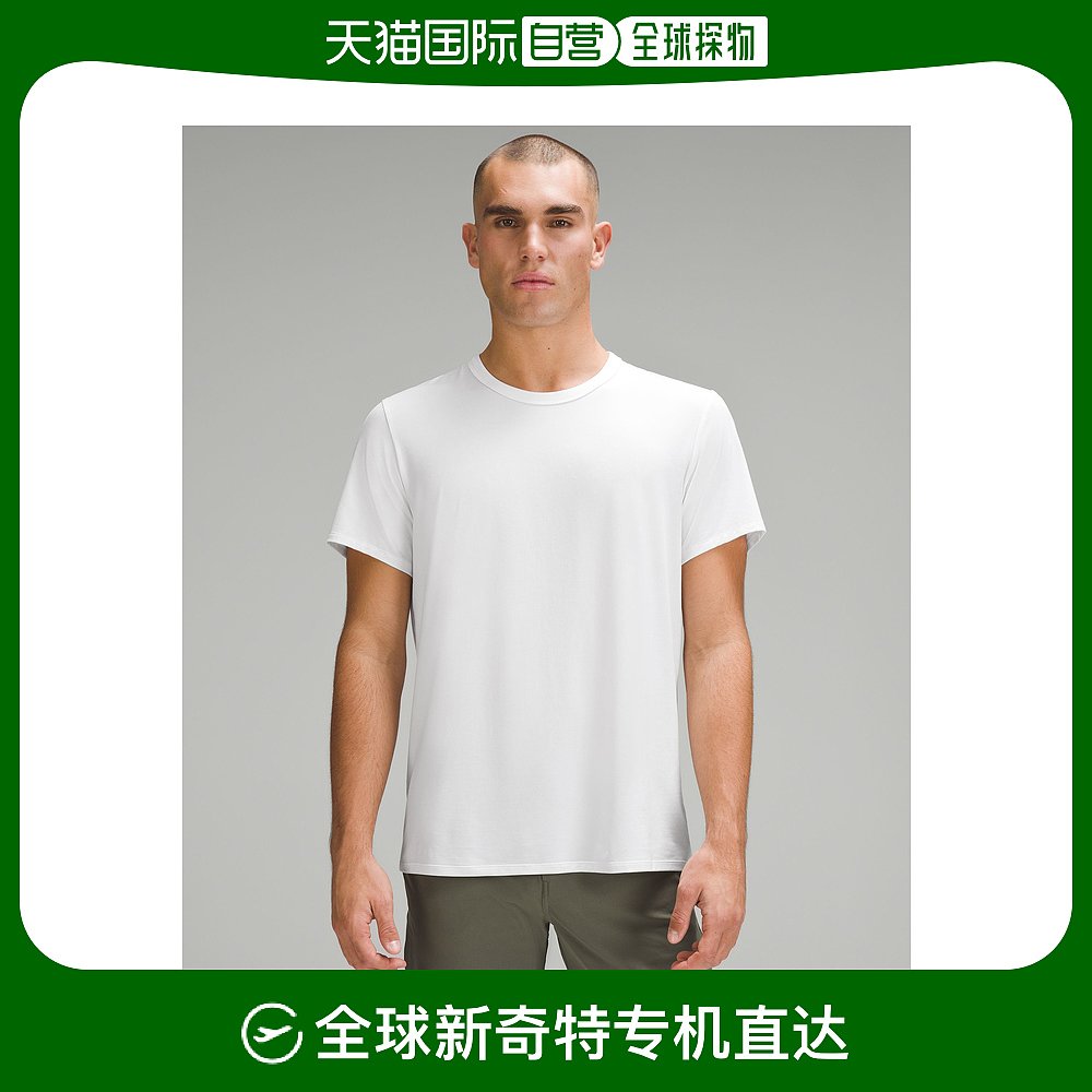 香港直邮潮奢 Lululemon 男士 T-Shirt | & Tee's 基础款短袖衬衫 运动/瑜伽/健身/球迷用品 瑜伽t恤 原图主图