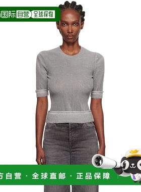 1h可退 香港直邮潮奢 Our Legacy 女士 灰色 Dual Short Sleeve