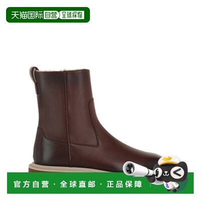 自营salvatore ferragamoFulvio 2 Boots - medium brown 美国奥