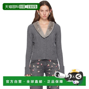 蓝色情人 女士 灰色 1h可退 Fur Blumarine Faux 香港直邮潮奢