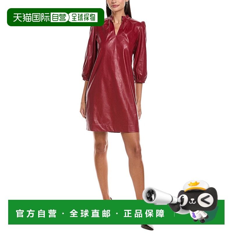 自营tyler boe Sherri Shift Dress - red 美国奥莱直发
