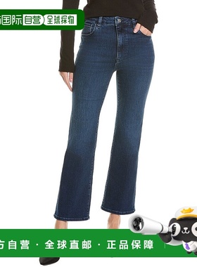 自营FRAME Denim The Reboot Keepsake Crop Jean - blue 美国奥