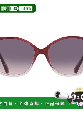 自营Nine West NW 23 456 WNE Smoke Cat Eye Ladies Sunglasses